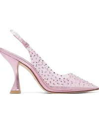 Stuart Weitzman Glam Xcurve 100 Slingback - Donna  Rosa Tenue Rosa