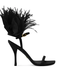 Stuart Weitzman Plume 100 Sandal - Donna  Nero Nero