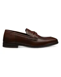 Stuart Weitzman Simon Crisscross Loafer - Uomo Mocassini Brown Brown