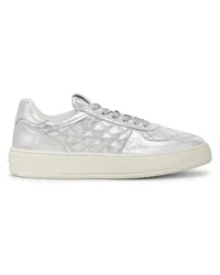 Stuart Weitzman Sw Courtside Sleek Sneaker - Donna Sneakers Silver Silver