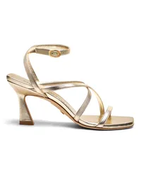 Stuart Weitzman Oasis 75 Ankle-strap Sandal - Donna  Light Gold Light