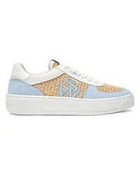 Stuart Weitzman Sw Courtside Logo Sneaker - Donna Sneakers Sky Blue Sky