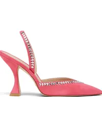 Stuart Weitzman Gemcut Xcurve 100 Slingback Pump - Donna  Rosa Acceso Rosa