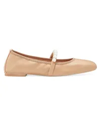 Stuart Weitzman Goldie Ballet Flat - Donna Mocassini E Scarpe Basse Adobe Adobe