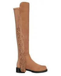 Stuart Weitzman 5050 Bold Fringe Boot - Donna  Camel Camel