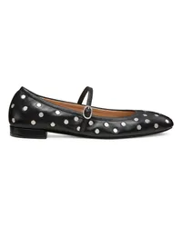 Stuart Weitzman Claris Stud Ballet Flat - Donna Mocassini E Scarpe Basse Black Black