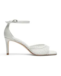 Stuart Weitzman Nudistia 75 Sandal - Donna Sandali White/frosted White/cream White