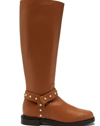 Stuart Weitzman Pearl Moto Boot - Donna  Toffee Toffee