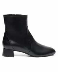 Stuart Weitzman Vivienne 35 Zip Bootie - Donna Stivali E Stivaletti Black Black