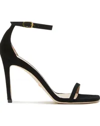 Stuart Weitzman Nudistcurve 100 Sandal - Donna Sandali Nero Nero