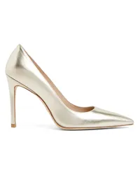 Stuart Weitzman Stuart 100 Pump - Donna  Light Gold Light