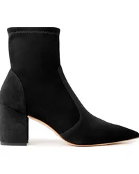 Stuart Weitzman Stuart 75 Block Stretch Bootie - Donna Stivali E Stivaletti Nero Nero