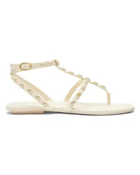 Stuart Weitzman Pearlita Flat Sandal - Donna  Seashell Seashell