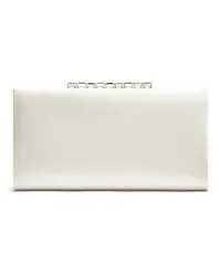 Stuart Weitzman The Vip Crystal Clutch - Donna  Cream Cream