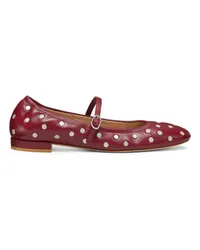 Stuart Weitzman Claris Stud Ballet Flat - Donna Mocassini E Scarpe Basse Rioja Rioja