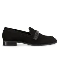 Stuart Weitzman Palmer Sleek Royale Loafer - Donna  Black/graphite Black