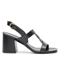 Stuart Weitzman Ibiza 75 Slingback Sandal - Donna  Black Black