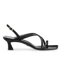 Stuart Weitzman Oasis 50 Slingback Sandal - Donna  Black Black