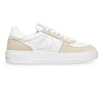 Sw Courtside Monogram Sneaker - Donna Sneakers White/light Beige