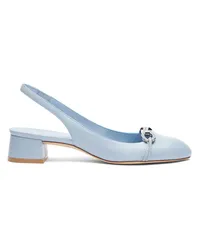 Stuart Weitzman Vivienne 35 Sw Signature Slingback - Donna Décolleté E Slingback Cielo Tonal Cielo