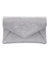 Stuart Weitzman The Loveletter Mini Clutch - Donna  Silver Silver