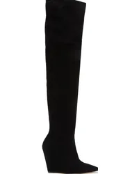 Stuart Weitzman Saloon 100 Wedge Boot - Donna  Nero Nero