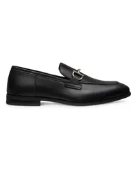 Stuart Weitzman Simon Twistbit Loafer - Uomo Mocassini Black Black