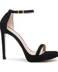 Stuart Weitzman Nudist Disco - Donna Sandali Nero Nero