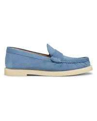 Stuart Weitzman Blake Loafer - Donna Mocassini E Scarpe Basse Blue Steel/cream Blue