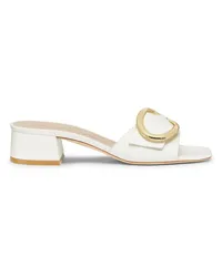 Stuart Weitzman Benni 35 Slide - Donna Sandali Cream Cream