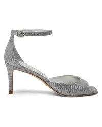 Stuart Weitzman Nudistia 75 Sandal - Donna  Silver Silver