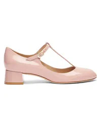 Stuart Weitzman Vivienne T-strap Pump - Donna Décolleté E Slingback Ballet Ballet