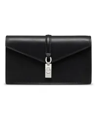 Stuart Weitzman Milan Loveletter Clutch - Donna  Black Black