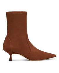 Stuart Weitzman Naomi 50 Bootie - Donna Stivali E Stivaletti Deep Coffee Deep