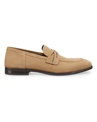 Stuart Weitzman Simon Crisscross Loafer - Uomo Mocassini Beige Beige