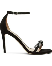 Stuart Weitzman Nudist Sw Bow 100 Sandal - Donna  Nero Nero