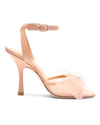 Stuart Weitzman Blushing Bow 100 Sandal - Donna Sandali Ginger Ginger