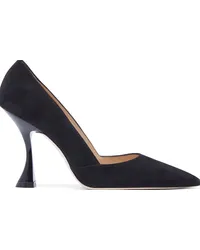 Stuart Weitzman Xcurve 100 Pump - Donna Décolleté E Slingback Nero Nero