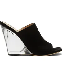 Stuart Weitzman Lucite 100 Wedge - Donna  Nero Nero