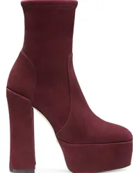 Stuart Weitzman Skyhigh 145 Stuart Platform Bootie - Donna  Cabernet Cabernet