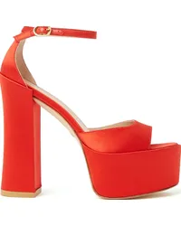 Stuart Weitzman Skyhigh 145 Platform Sandal - Donna  Rosso Rossetto Rosso