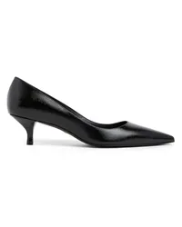 Stuart Weitzman Stuart Kitten Pump - Donna Décolleté E Slingback Black Black