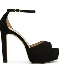 Stuart Weitzman Discoplatform Sandal - Donna Sandali Nero Nero