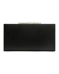 Stuart Weitzman The Vip Crystal Clutch - Donna  Black Black