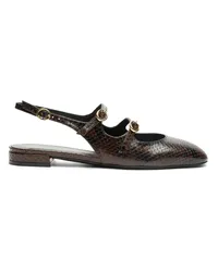 Stuart Weitzman Benni Mj Slingback - Donna Mocassini E Scarpe Basse Mahogany Mahogany