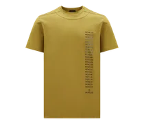 T-shirt logata, Uomo, Verde, Taglia: M