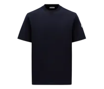 T-shirt con logo, Uomo, Blu, Taglia: XL