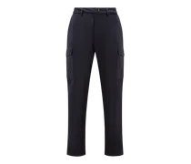 Pantaloni cargo in jersey, Uomo, Blu, Taglia: 48