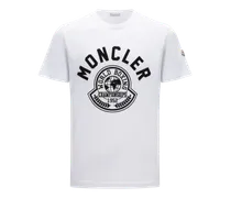 T-shirt con motivo stampato, Uomo, Bianco, Taglia: L