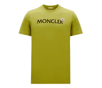 T-shirt con logo, Uomo, Verde, Taglia: XL